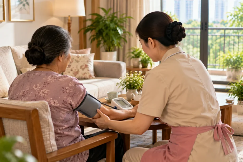 Chọn người chăm sóc người già
